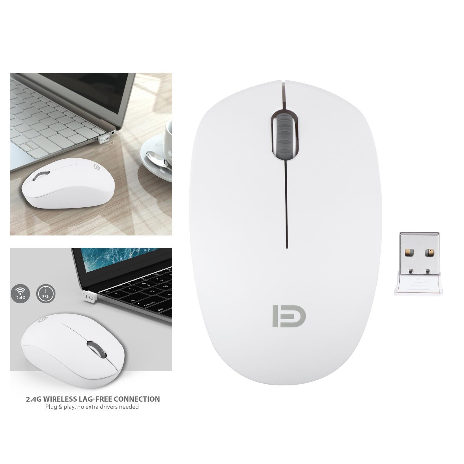 2.4G Wireless Mouse Mice with USB Receiver for PC Computer Tablet Laptop Portable & Compact Size