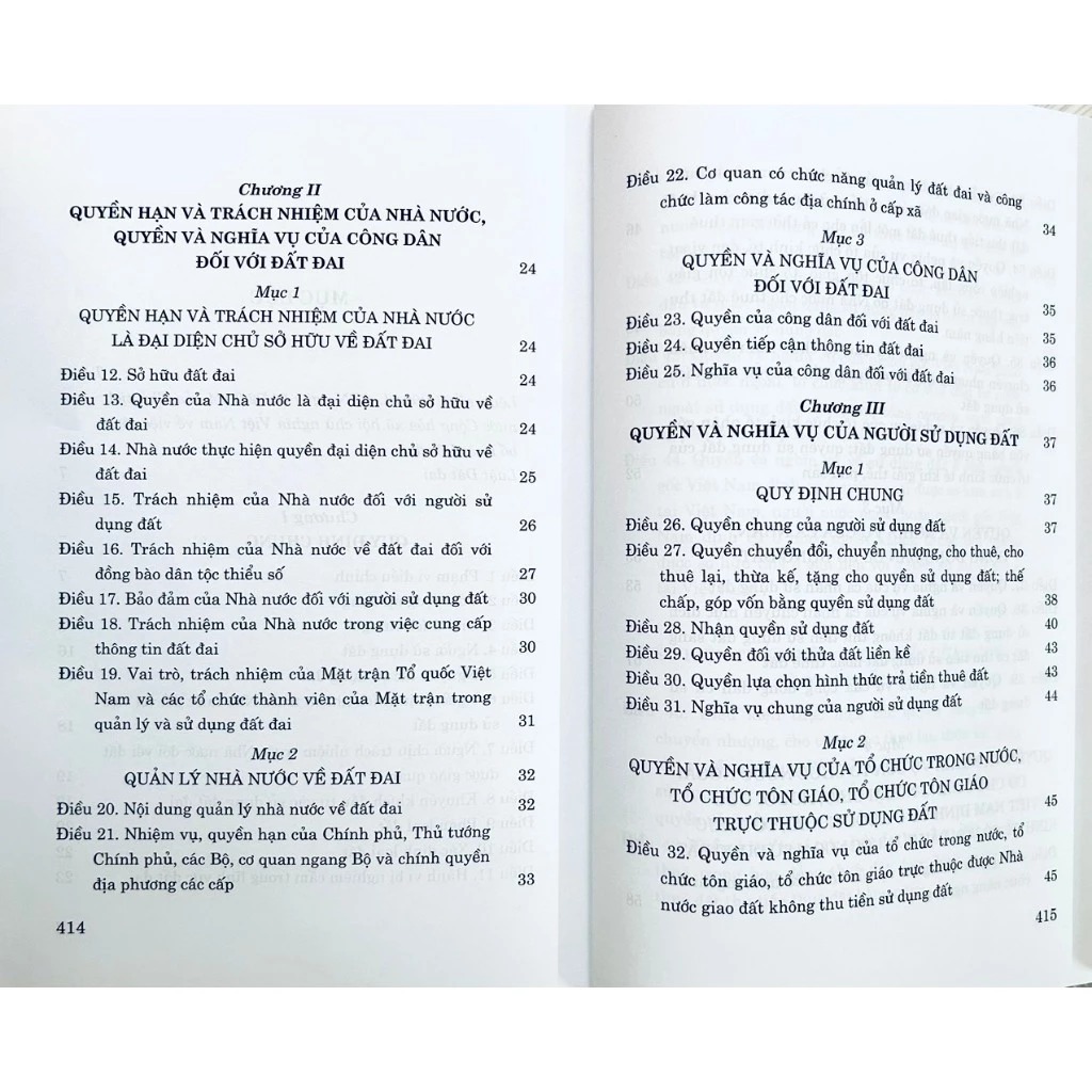 Luật Đất đai (sửa đổi, bổ sung năm 2024)