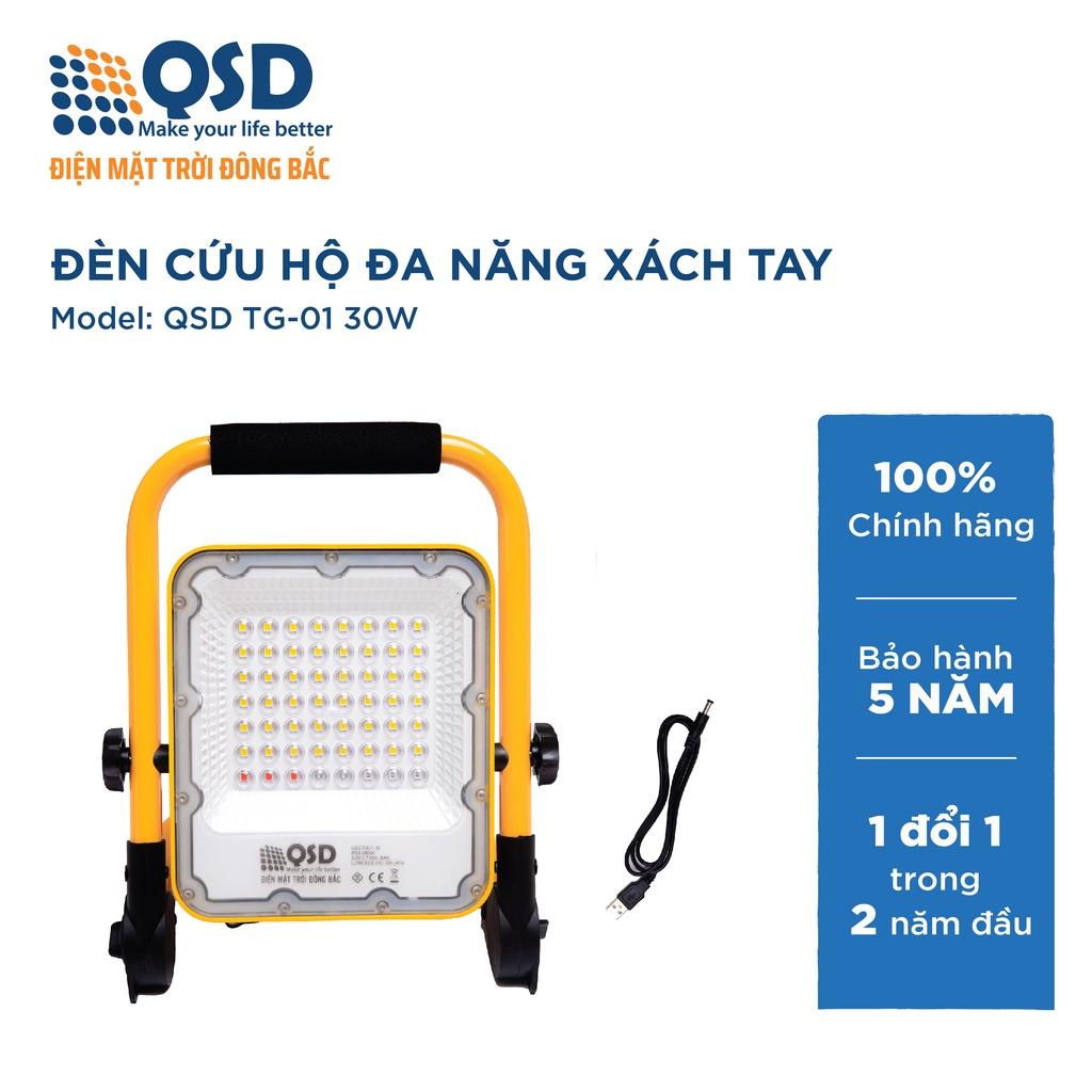 Đèn Cứu Hộ Đèn Du Lịch Đa Năng (Xách tay) QSD TG01 - 30W/ 50W