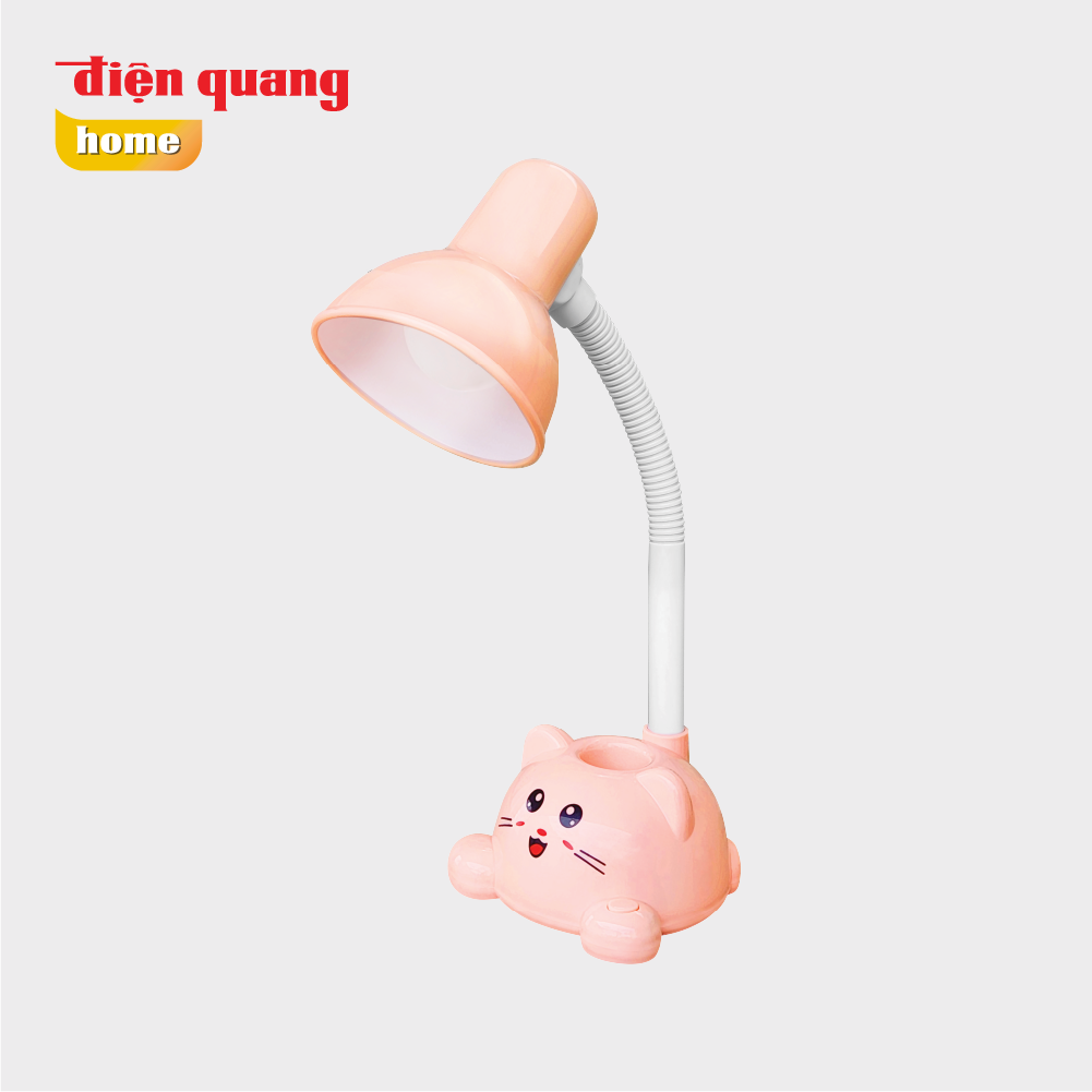 Đèn bàn bảo vệ thị lực ĐQ DKL19 (Con mèo, Hộp cắm bút, Bóng led Buld)