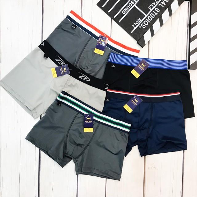 COMBO 5 QUẦN BOXER NAM CAO CẤP THUN COTTON LẠNH 009