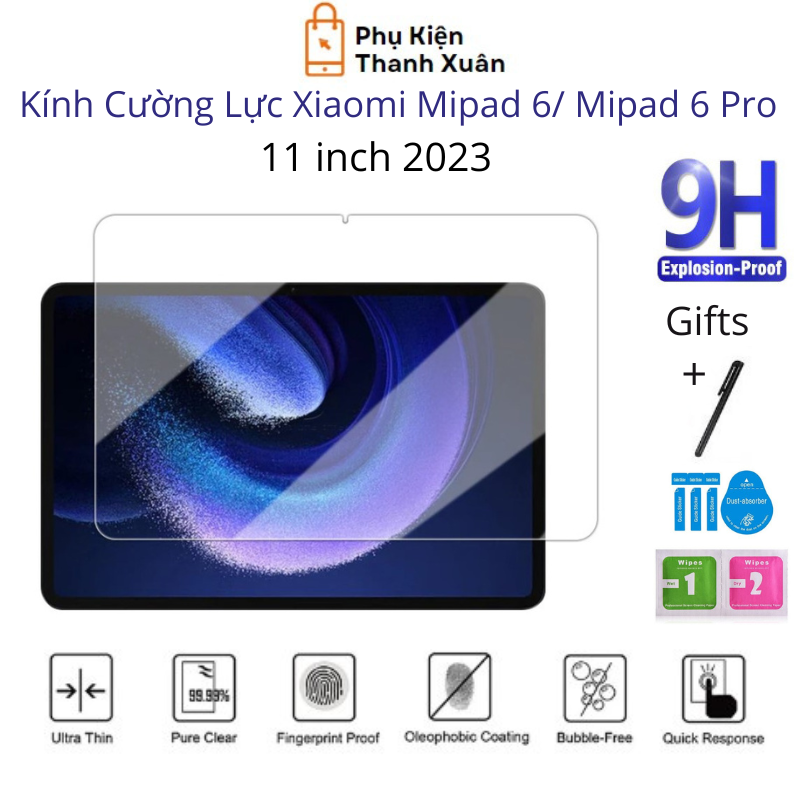 Kính cường lực dành cho máy tính bảng Xiaomi Mipad 6 / Mipad 6 Pro