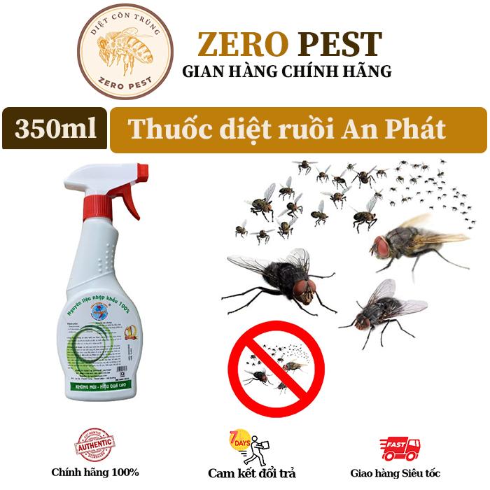 Thuốc diệt ruồi An Phát 350ml, thuốc diệt ruồi nhà, ruồi xanh, ruồi giấm, ruồi đen, ruồi trâu, ruồi cống