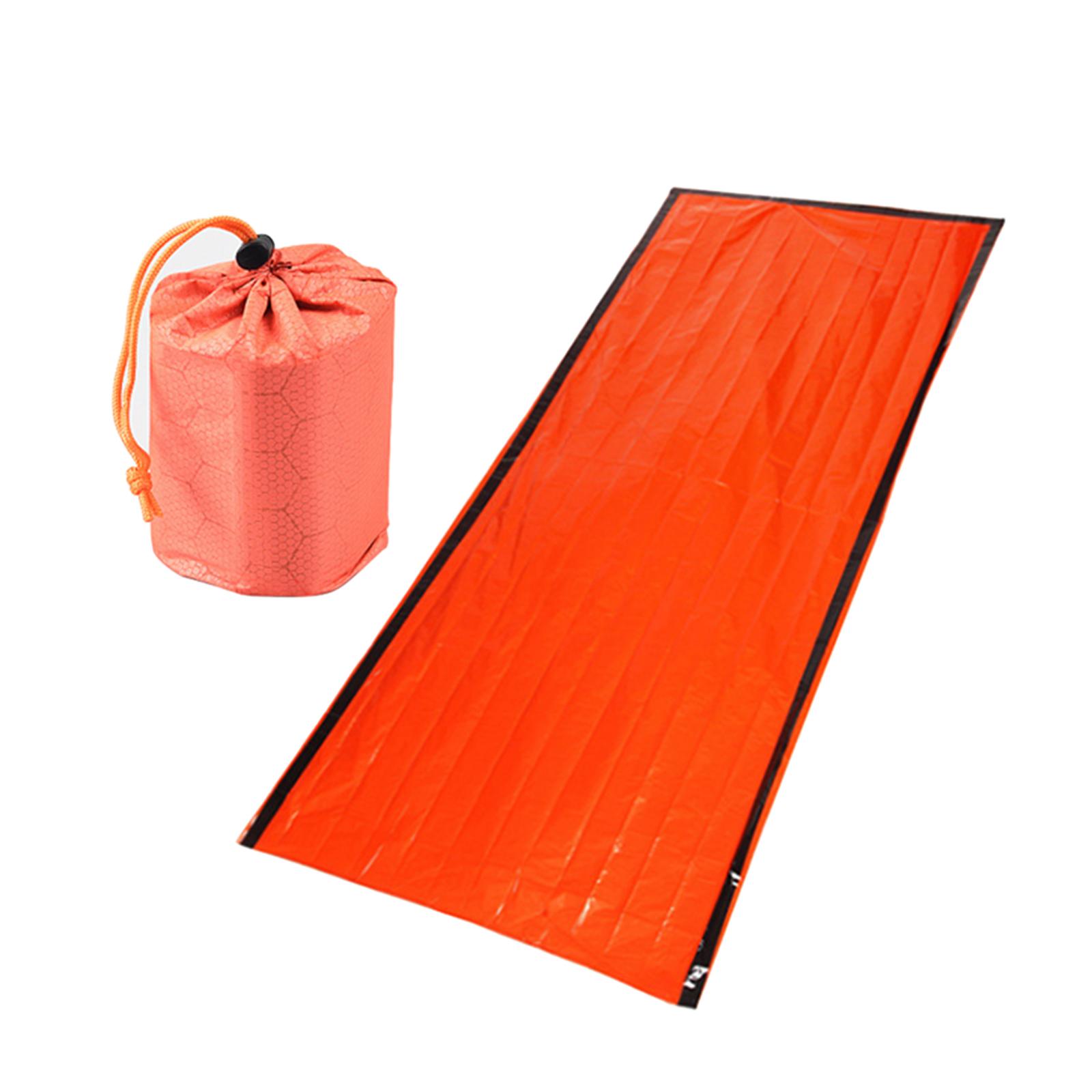 Outdoor Thermal Emergency Sleeping Bag Survival Hiking Blanket Keep Warm