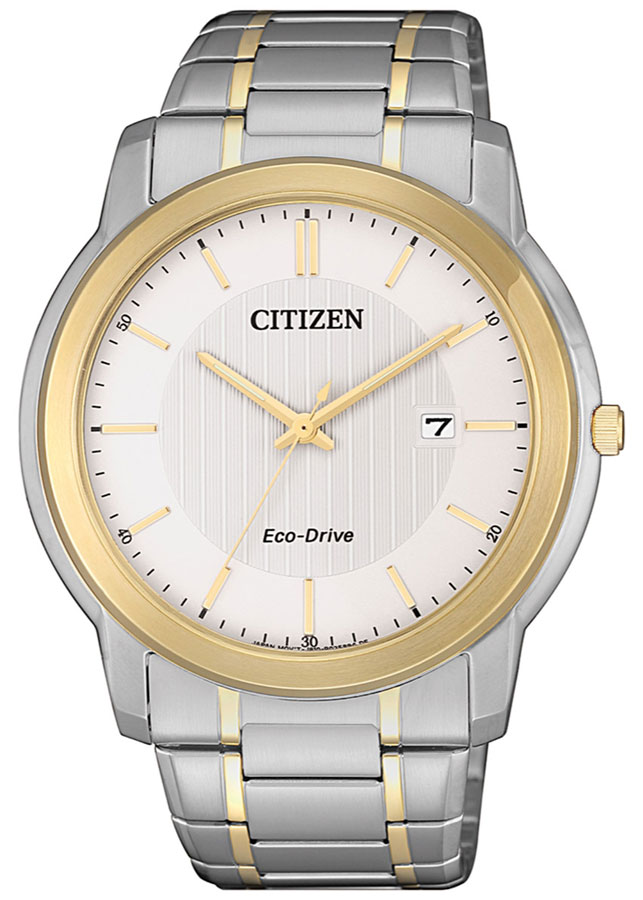 Đồng Hồ Nam Citizen Dây Thép Không Gỉ AW1216-86A - Mặt Trắng