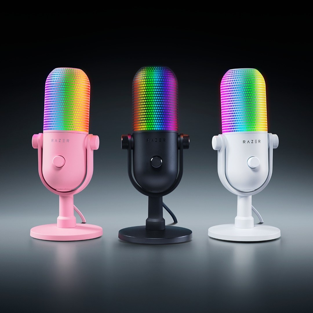 Thiết bị Microphone Razer Seiren V3 Chroma - Hàng chính hãng