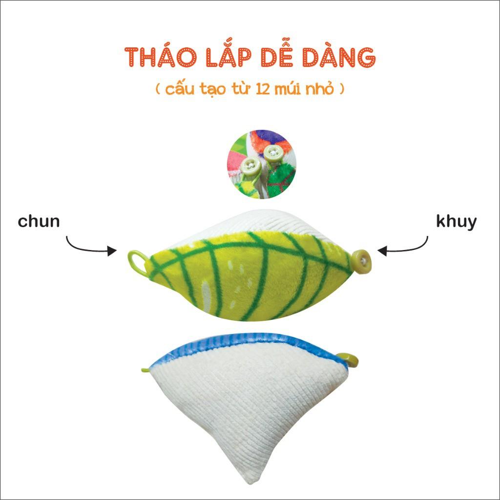 Bóng múi luyện chân PiPo - Montessori Leaves