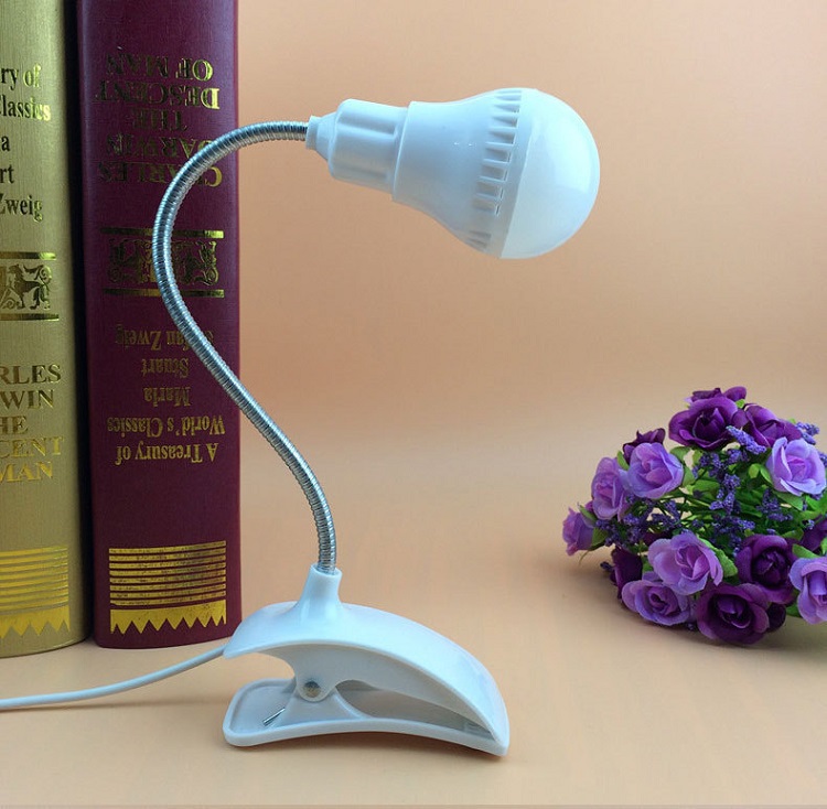 Đèn Led Mini Kẹp Bàn W00757 -