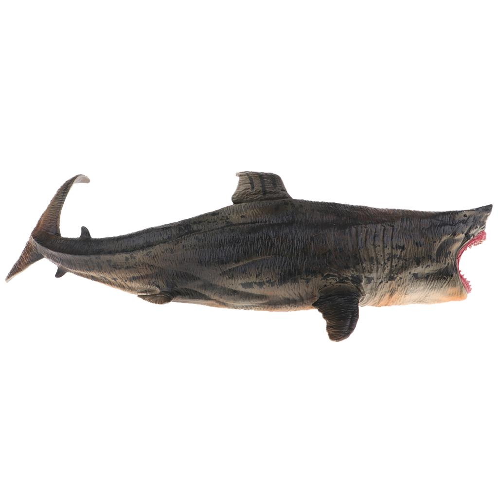Simulation Shark Figurine Toy Animal Model Home Desk Ornaments Kids Toy