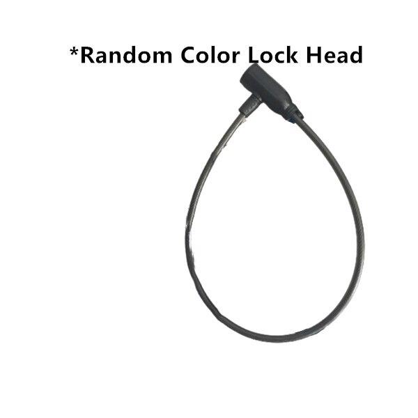 1PCs Cycling Cable Anti-theft Bicycle Cable Lock Bike Bicycle Scooter Safety Lock with 2 Keys Alarm Bike Accessories 7x64cm