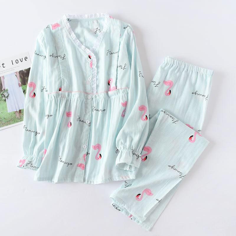 Bộ đồ bầu và sau sinh cho bé bú thô đũi hạc BDT14