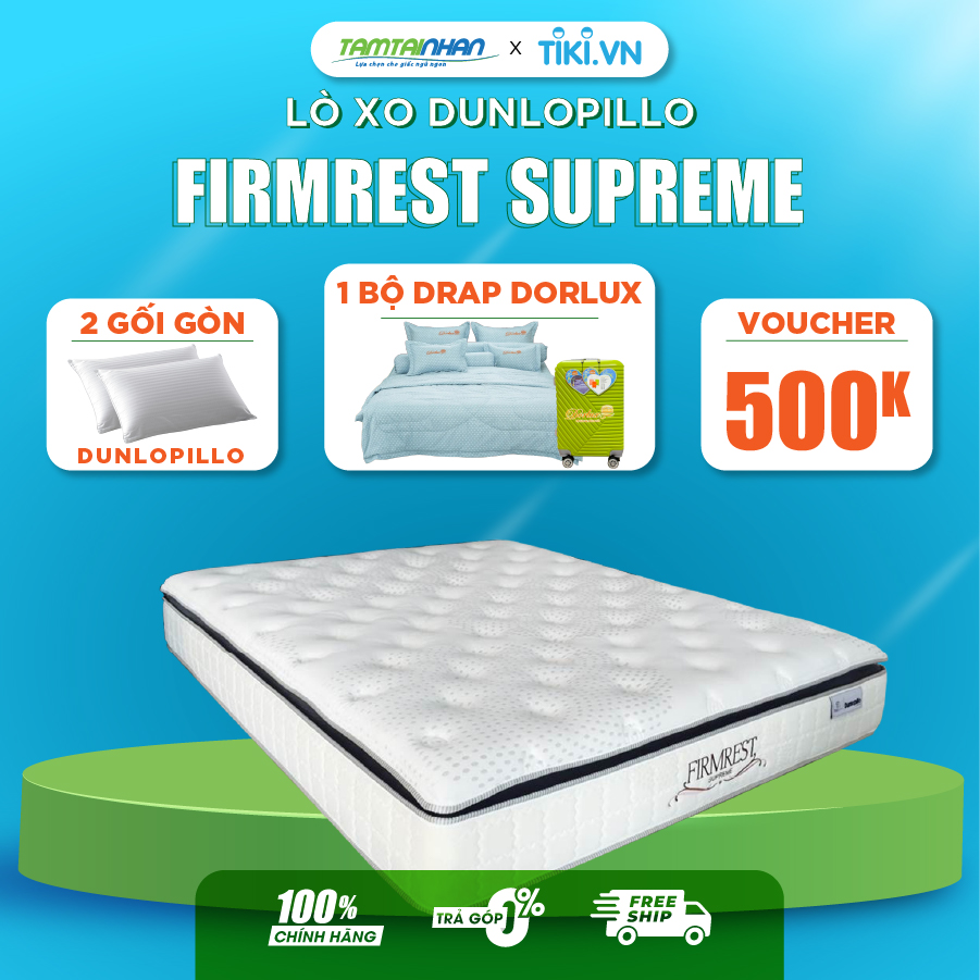 Nệm Lò Xo Túi Dunlopillo Firmrest Supreme