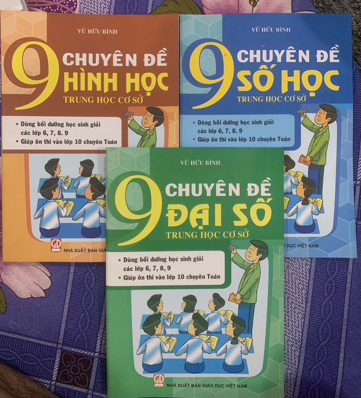 combo 9 chuyên đề đại số-hinh học và số học thcs