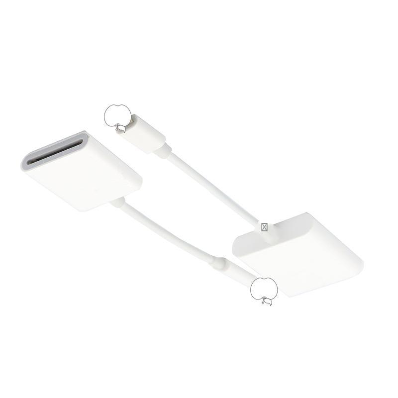 Đầu đọc thẻ máy ảnh thẻ sd của Apple kiểu mới nhất Cáp chuyển thẻ SD phù hợp cho iPhone để kết nối máy ảnh SLR thẻ nhớ SD