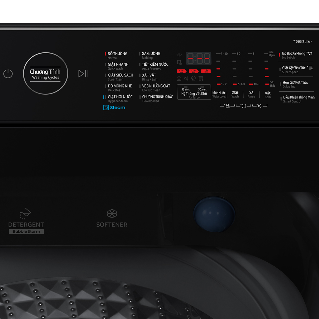 Máy giặt Samsung Inverter 14 kg WA14CG5886BVSV - Hàng chính hãng