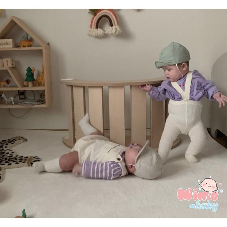 Quần tất yếm dài phong cách hàn quốc cho bé mimo baby