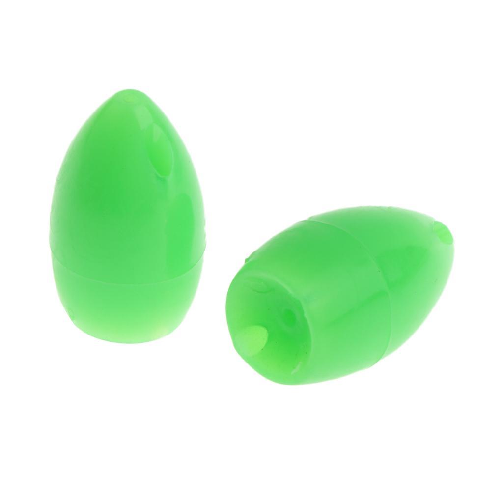 2 Pieces Floating Sbirolino  Bombarda Trout Pose Floats .3g