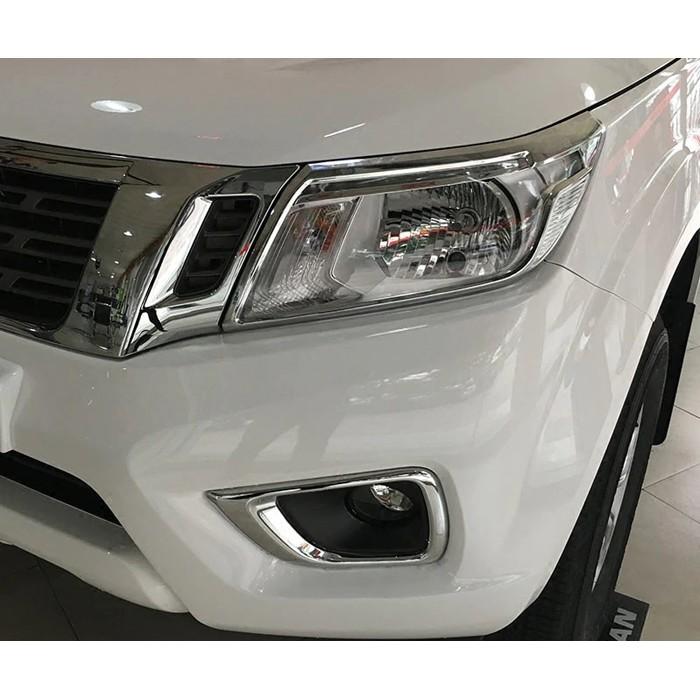 Bộ trang trí, bảo vệ đèn xe Nissan Navara 2015-2019