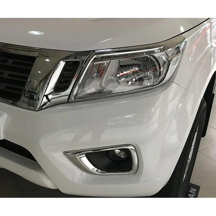 Bộ trang trí, bảo vệ đèn dành cho xe Nissan Navara 2015-2019