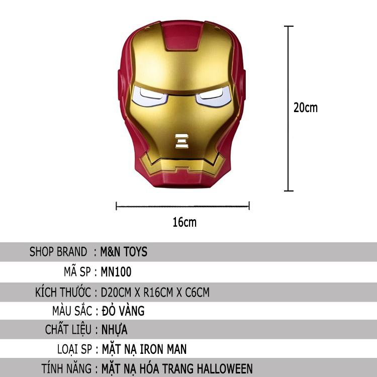 MẶT NẠ NGƯỜI SẮT - Iron Man có đèn phát sáng
