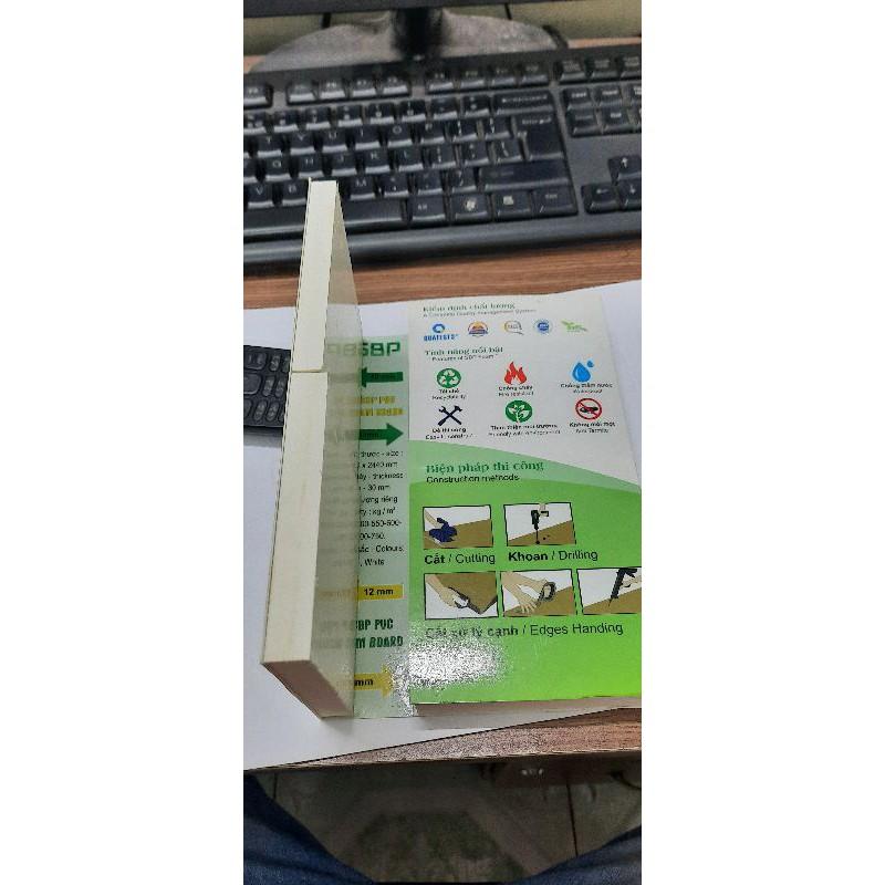 Gỗ nhựa PVC Foam 5mm 20cm×30cm cứng, mịn( nhiều kích thước)