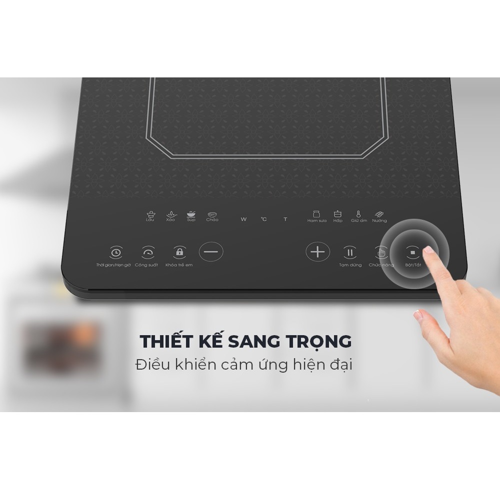 BẾP TỪ ĐƠN SUNHOUSE SHD6802 - Hàng Chính Hãng
