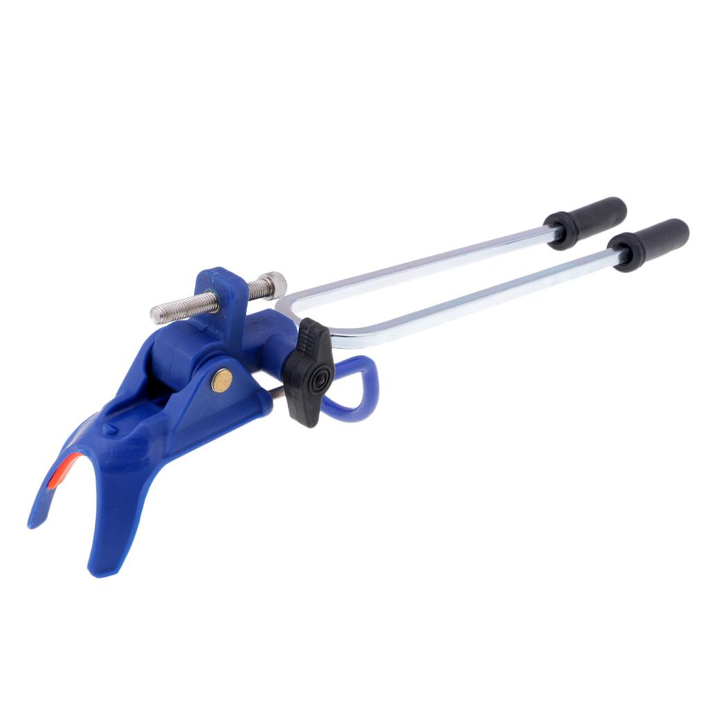 Stainless Steel Fishing Rod Holder Rest Gear Fishing Pole Stand Bracket Blue