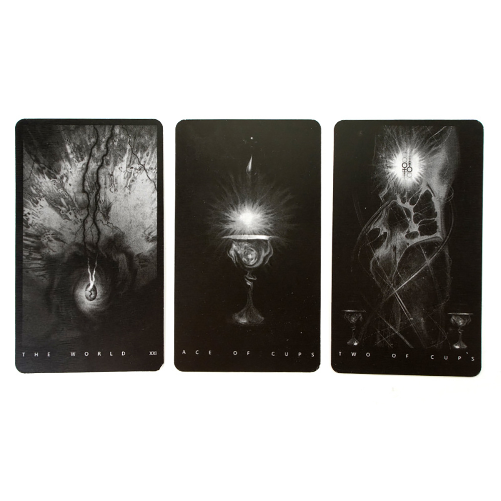 Bộ Bài The Black Tarot 78 Lá Bài Tặng Đá Thanh Tẩy