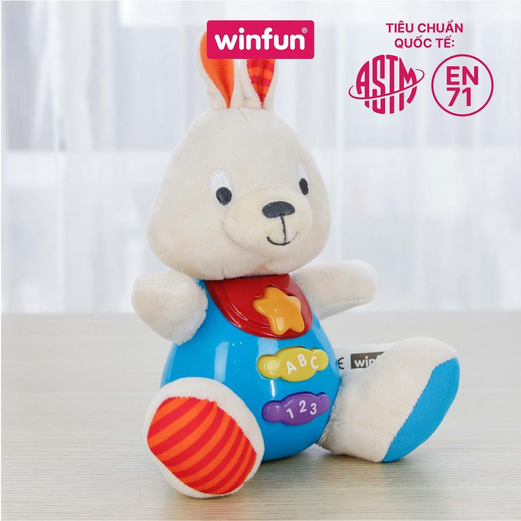 Đồ chơi sơ sinh - tiền giáo dục: chú thỏ phát nhạc vui nhộn Winfun WF000687-01
