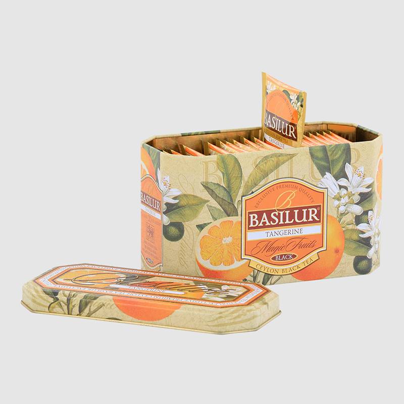 Trà đen Ceylon Basilur vị cam quýt - 100g