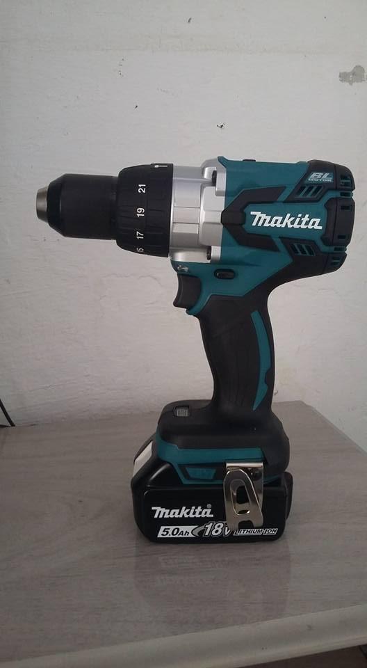 MÁY KHOAN BÚA VẶN VÍT DÙNG PIN MAKITA DHP481RTE - HÀNG CHÍNH HÃNG