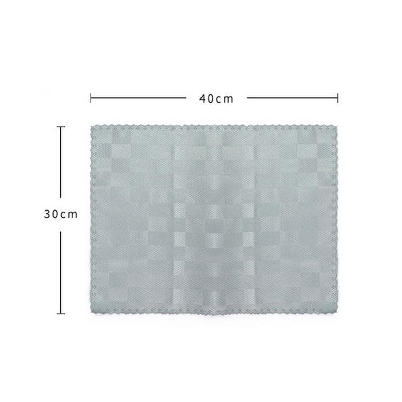 5PCS Microfiber Cloth Fish Scale Reusable Easy To Cleaning Rags For Mirrors Cups TV Screens Furniture Kitchen Accessories