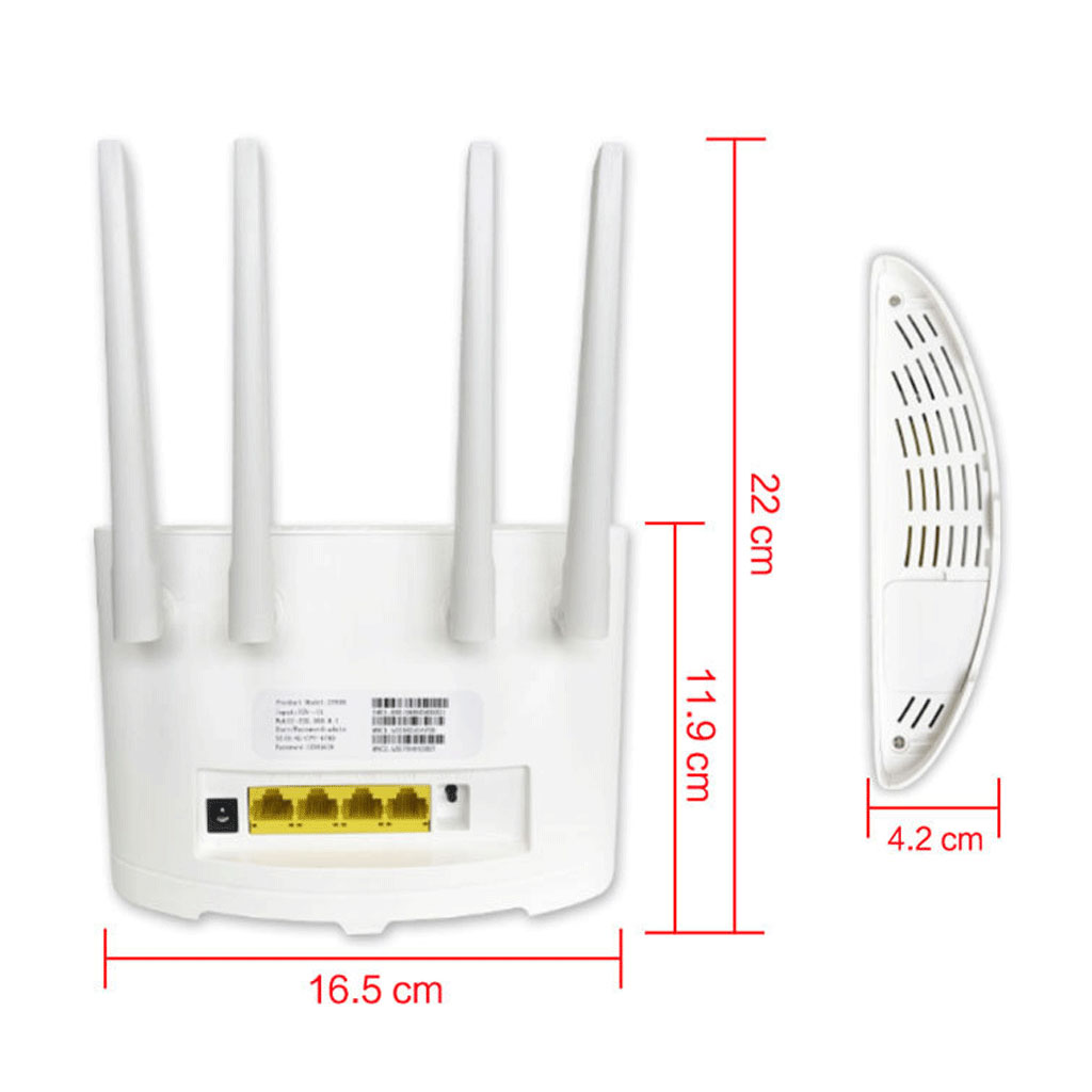 Bộ phát wifi từ sim 4G Pixlink CPE 806 tốc độ cao 300Mbps, router wifi không dây tích hợp nhiều cổng WAN/LAN thoải mái sử dụng trong gia đình và đem theo bên mình - Hàng chính hãng/ Hàng nhập khẩu