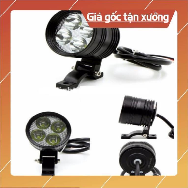 Đèn Pha xe đi phượt Đèn led trợ sáng xe máy - c6 18w (sáng trắng) 206362