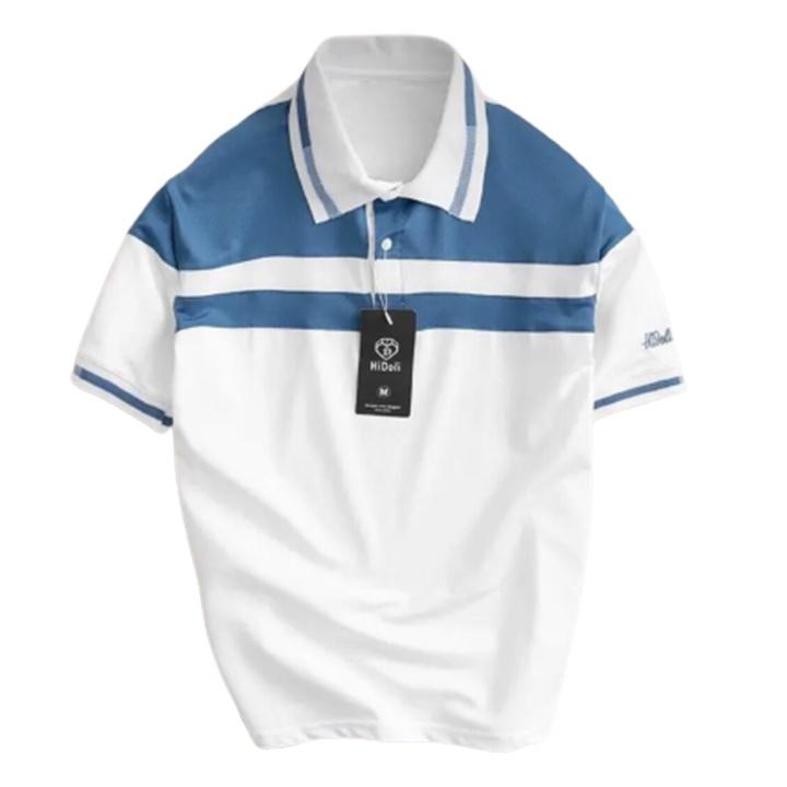 Áo thun polo nam có cổ tay ngắn vải thun cá sấu cotton xịn dày dặn mềm mịn thoáng mát SKM004