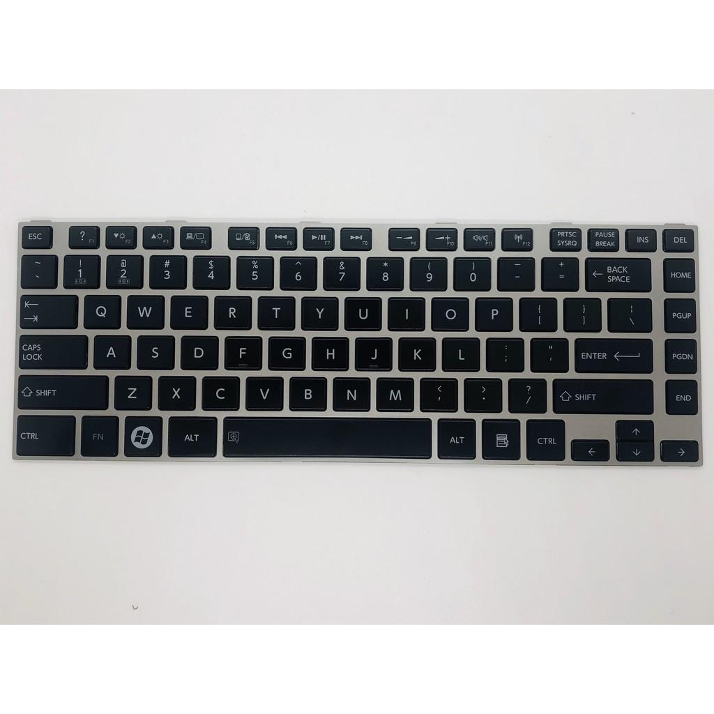 Bàn Phím dành cho Laptop Toshiba Satellite C800 C840 L800 L835 L840 L845 P840 P845 Màu Đen- Hàng mới 100%