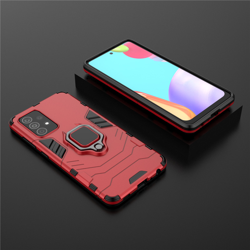 Ốp lưng dành cho Samsung Galaxy A52 Iron Man iRing Nhựa PC cứng viền dẻo chống sốc
