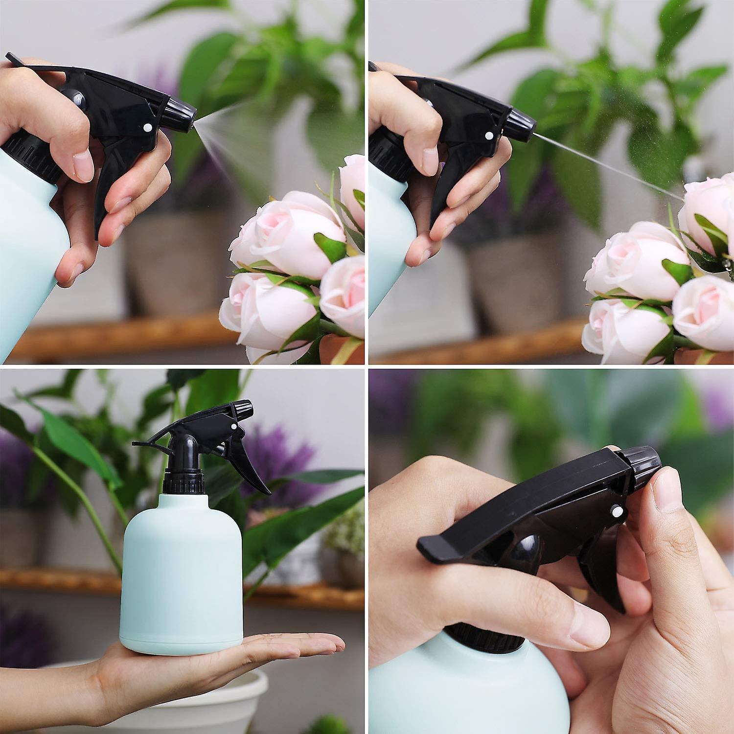 Máy trong công suất nhựa màu xanh có thể điều chỉnh 600 ml cho vườn và làm sạch gói màu xanh độc đáo
