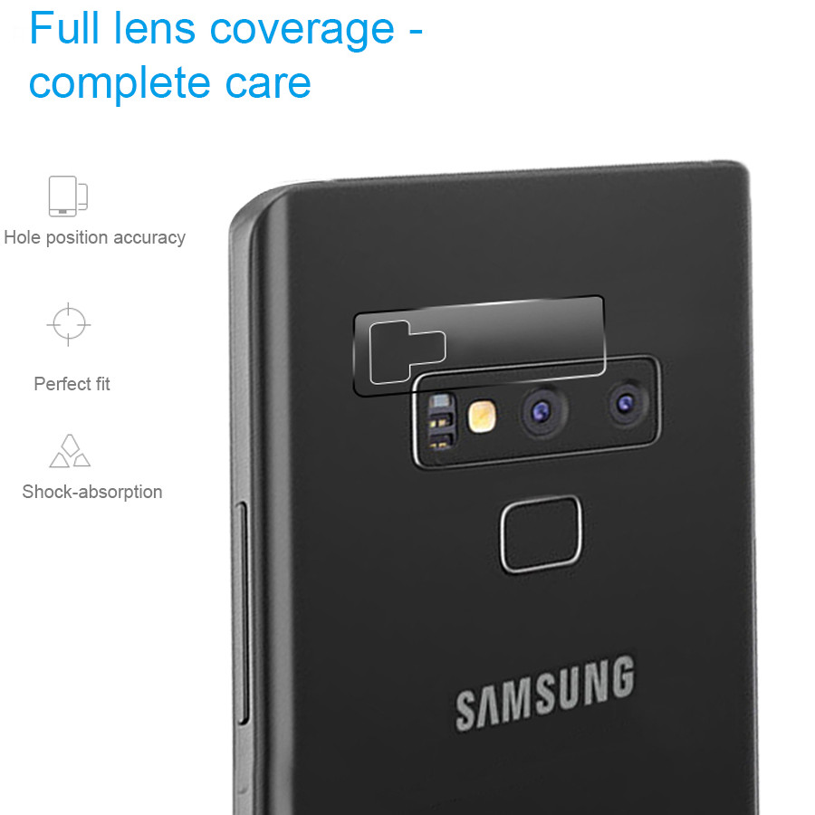 Kính cường lực Camera Usams cho Samsung Galaxy Note 9 (độ cứng 9H, độ trong Full HD) - Hàng chính hãng