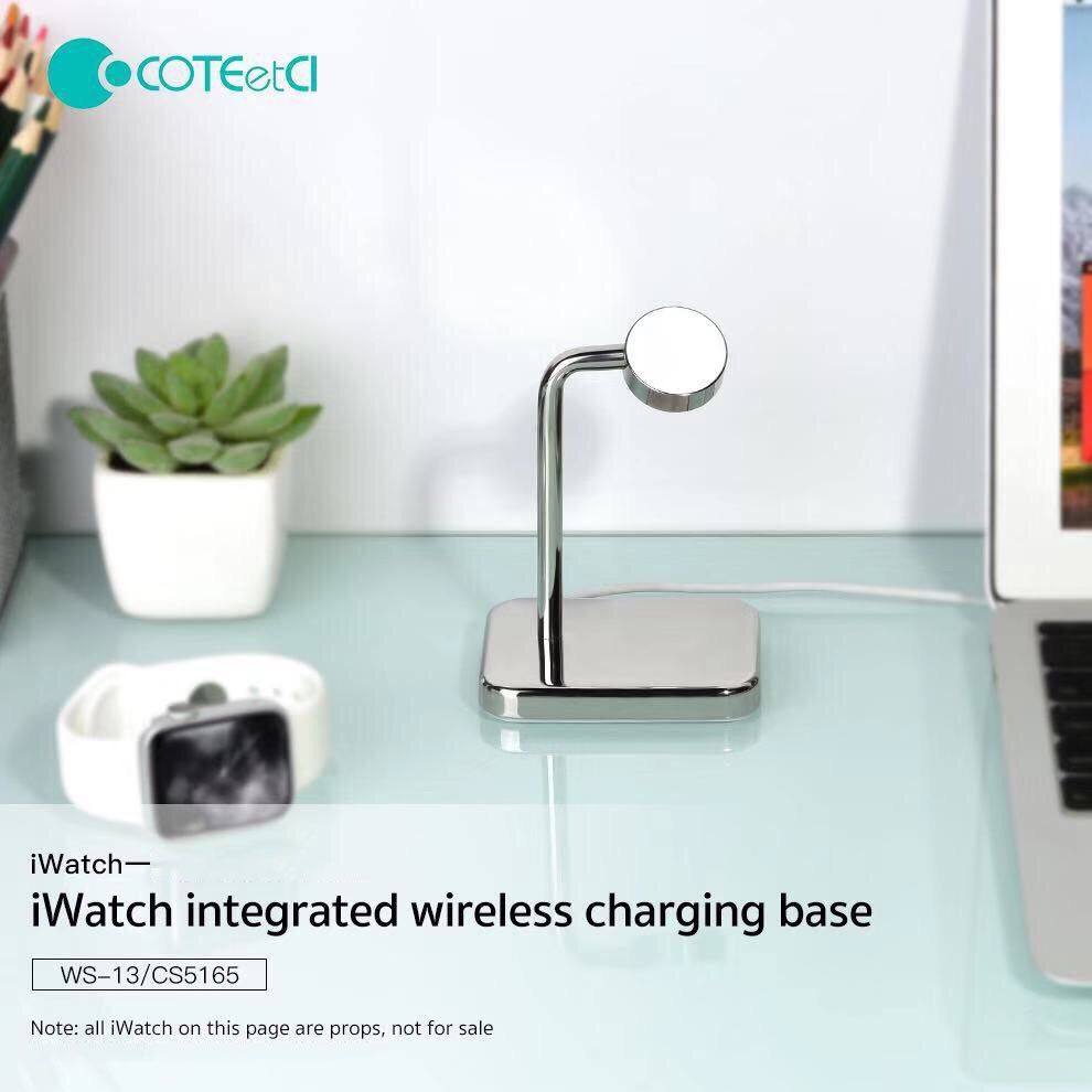 Sạc Apple Watch COTEetCI WS13 Wireless charging - Hàng chính hãng