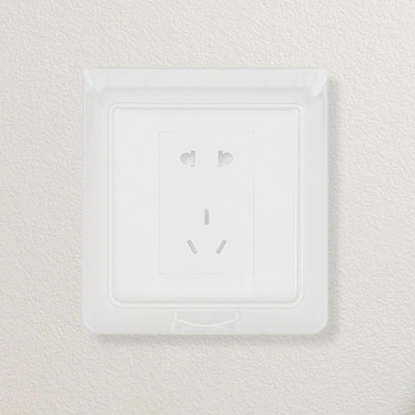 Switch Cover Outlet Cover Boxes Waterproof Universal Protective Cover Switch Box Wall Switch Cover for Living Room Restaurant Indoor Outdoor