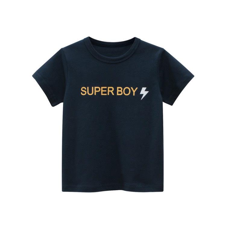 Áo bé trai 27kids cotton cho trẻ em họa tiết khổng long 10-30kg
