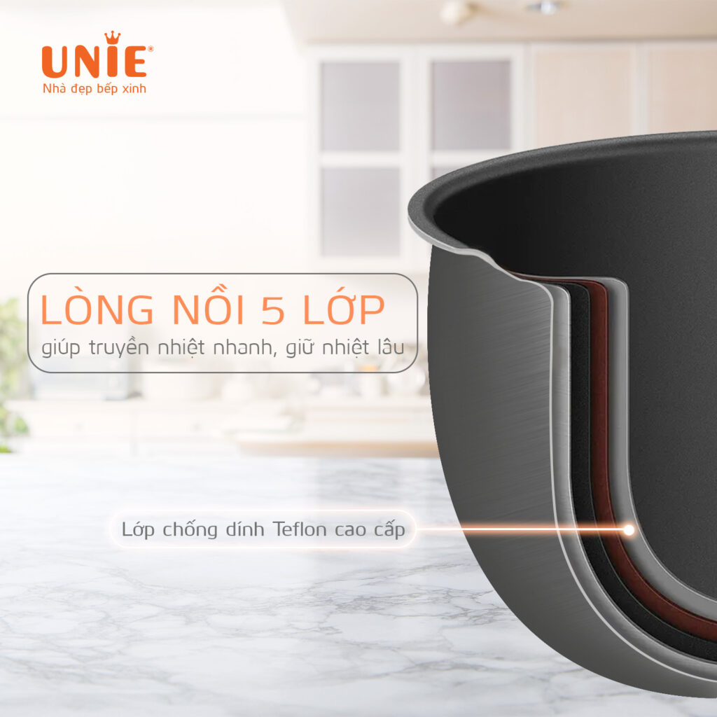 Nồi cơm điện đa năng Unie UE-625. Hàng chính hãng