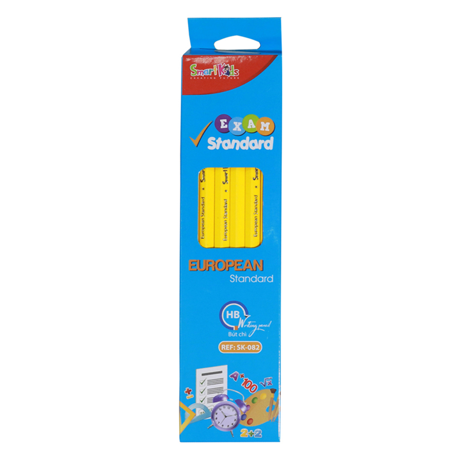 Hộp 12 Cây Chì Than HB Graphite Pencils SMARTKIDS SK 082