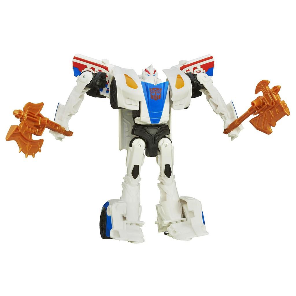 Mô hình Robot biến hình Beast Hunters Smokescreen cho các bé chất liệu nhựa