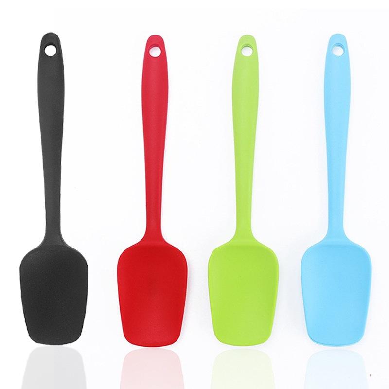 Spatula Cây Vét Bột Phới Trộn Bột Dạng Thìa Nhà Bếp Bằng Silicon Chịu Nhiệt Cao Cấp - SPA210THIA