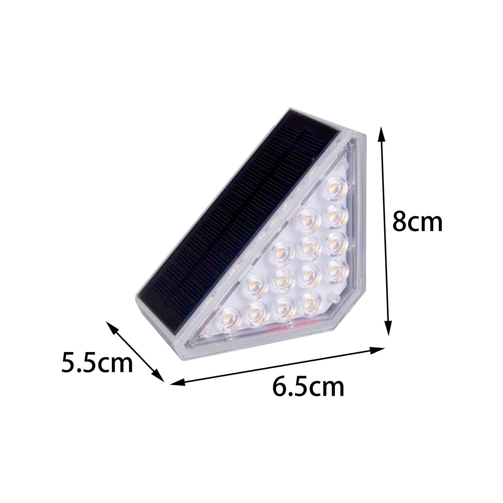 Step Lights LED Outdoor Waterproof Yard Patio Decor Solar Stair Lights