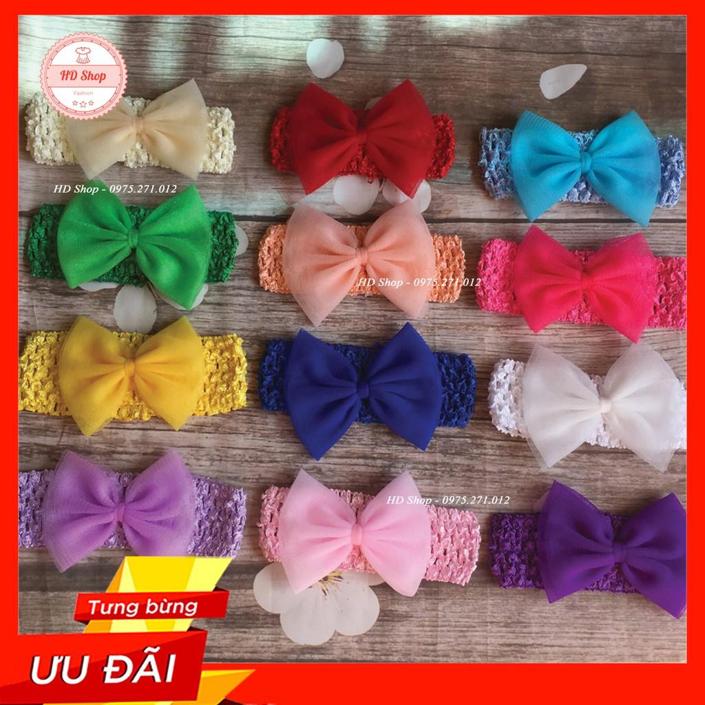 Băng đô cho bé Băng Đô Turban Nơ Cho Bé Gái