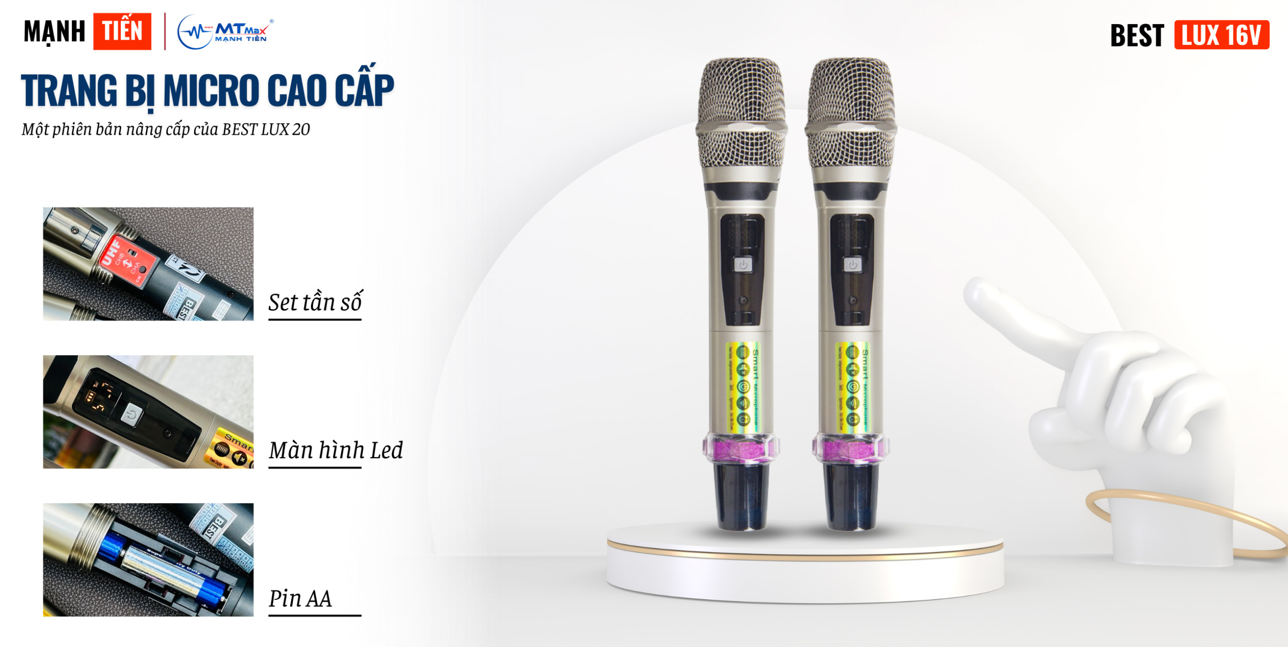 Loa Di Động Best Lux16V – 2 Bass 16 Sở Hữu Âm Thanh Chất Lượng, Thiết Kế Độc Đáo Hàng Chính Hãng