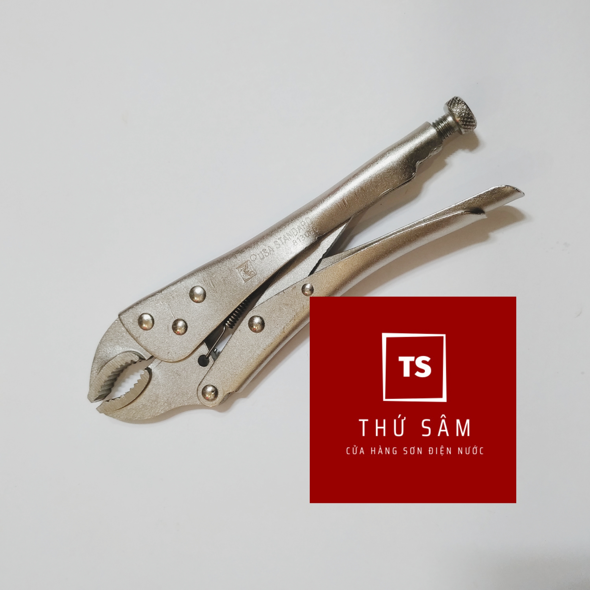 Kềm Bấm Chết 10" kẹp giữ vặn chi tiết